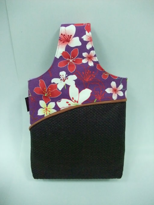 桐花時尚手提包