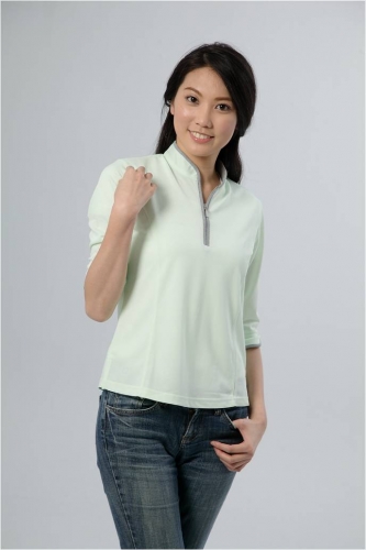 環保冰涼休閒衫9E01J-A七分袖女款