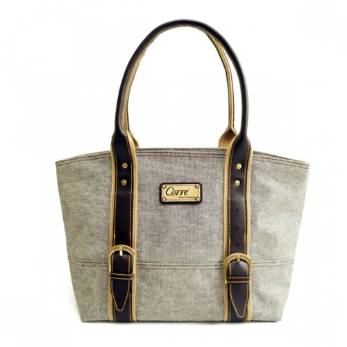 亞麻造型扣系列兩用包