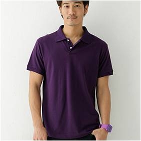 男款素面POLO衫