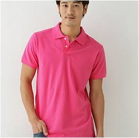 男款素面POLO衫