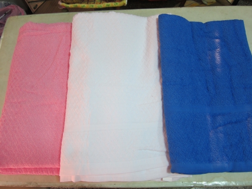 素面毛巾被(198*127)-白