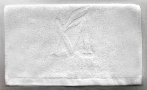 素色毛巾-白