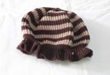 針織童帽-深咖啡/可可