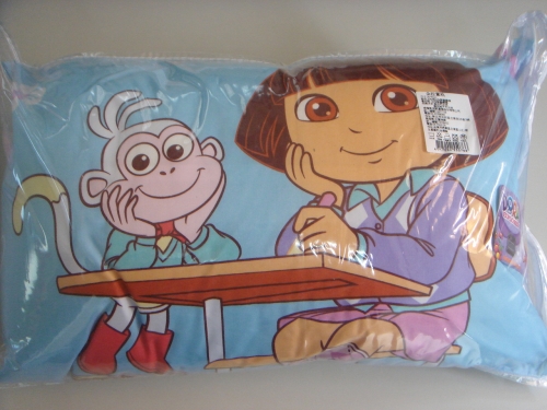 幼童枕 朵拉上學篇-藍　