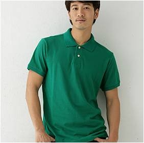 男款素面POLO衫