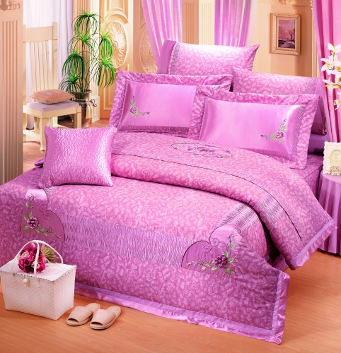 床罩(6x6.2尺)-粉