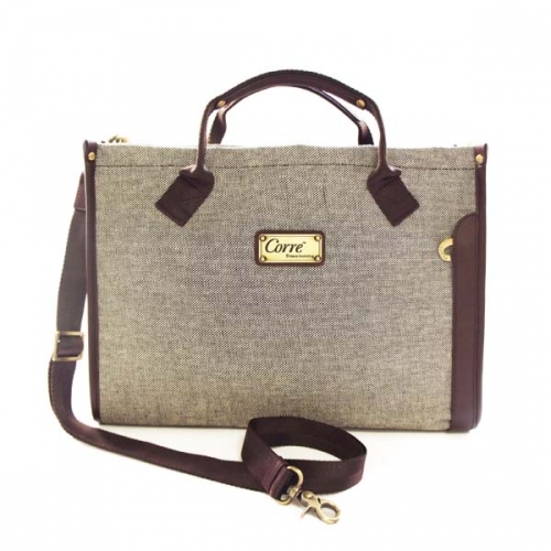 亞麻時尚側肩背包