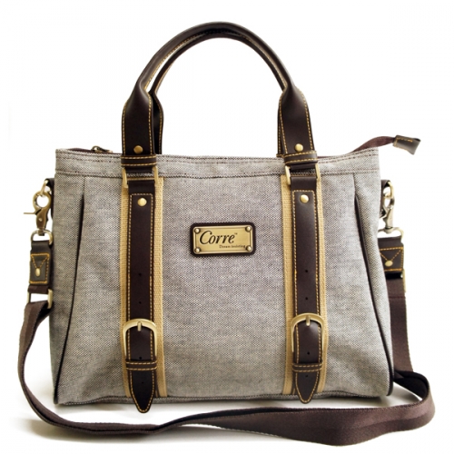 亞麻造型扣系列水餃包