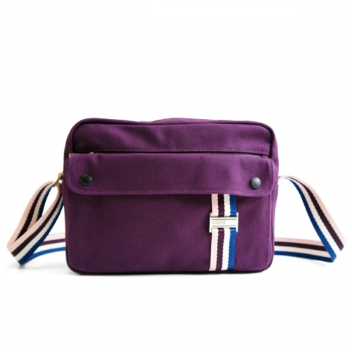 帆布經典斜背包