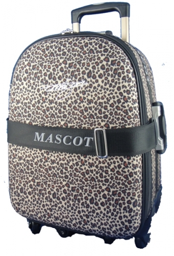 MASCOT豹紋輕量化系列360度爬樓梯旅行箱