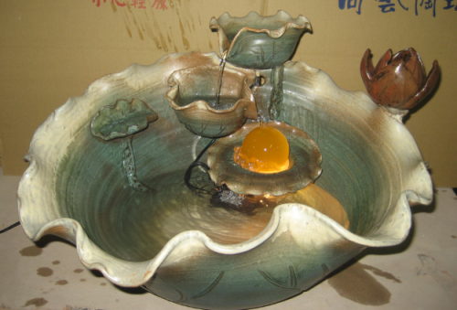 裝飾陶瓷滾球流水系列-大荷滾球