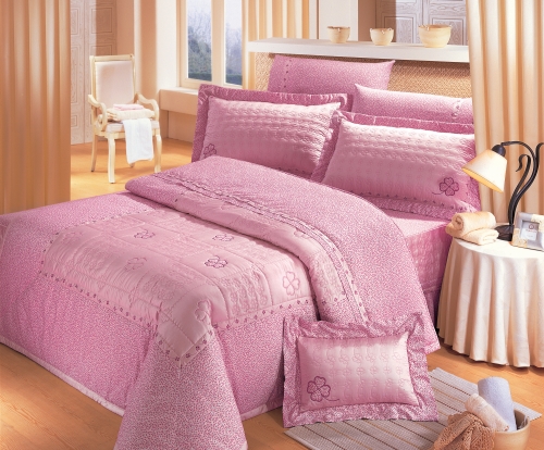 床罩(6x6.2尺)-粉