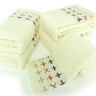 日式符號毛巾-米圖片