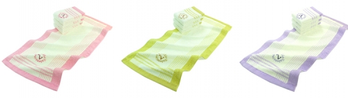 范倫鐵諾印花毛巾-粉圖片