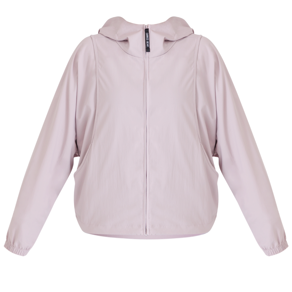 Glow柔粉連帽防曬外套