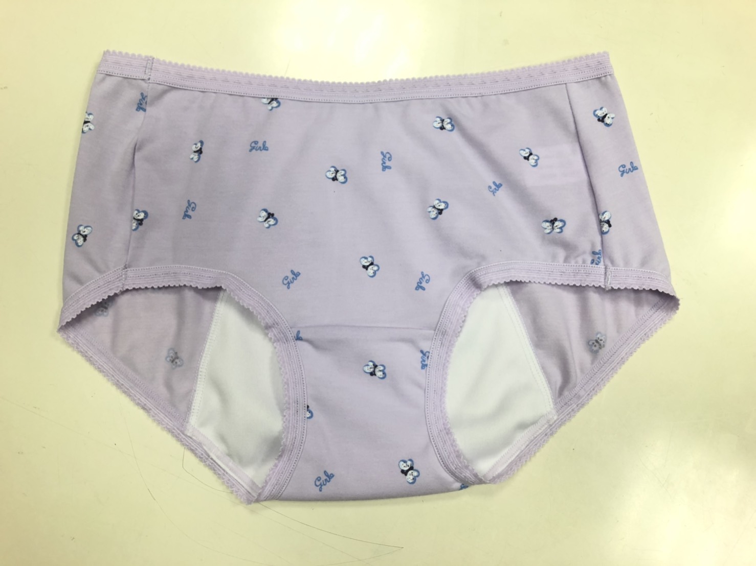印花生理褲