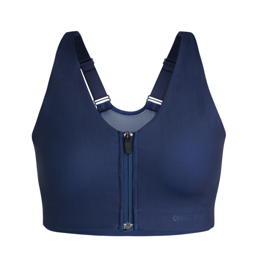 Glow藏藍高包覆機能內衣