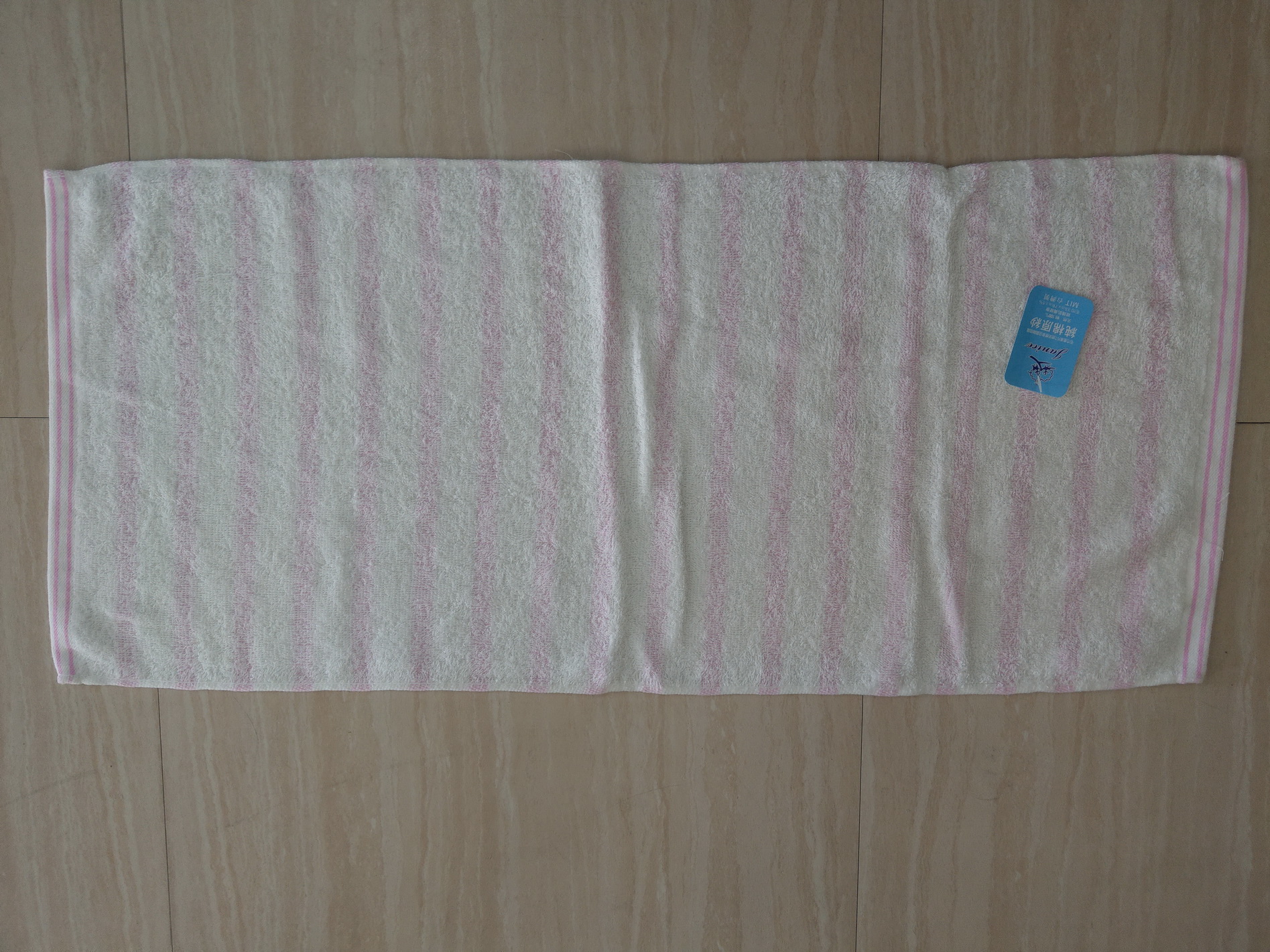 色紗毛巾