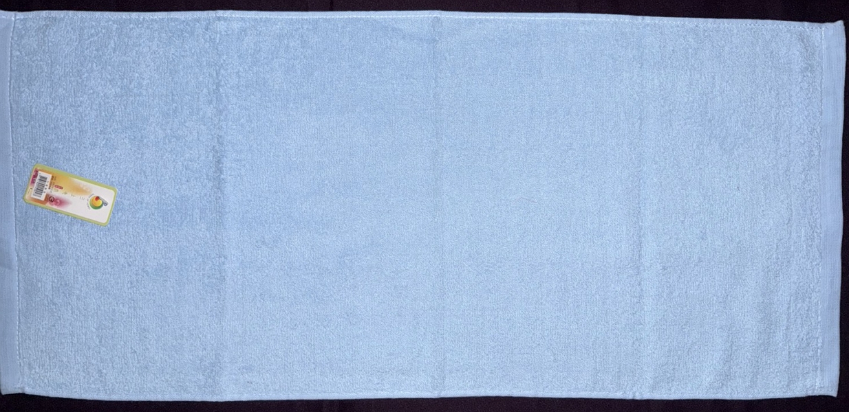 平織素合色毛巾