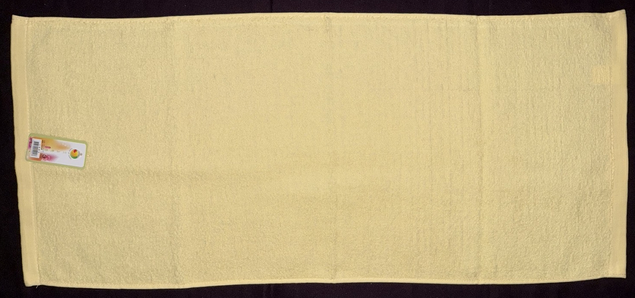 平織素合色毛巾