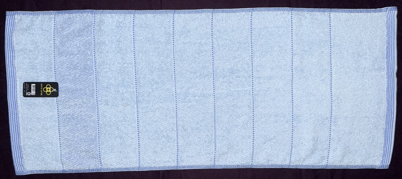 細斜紋色橫緞毛巾