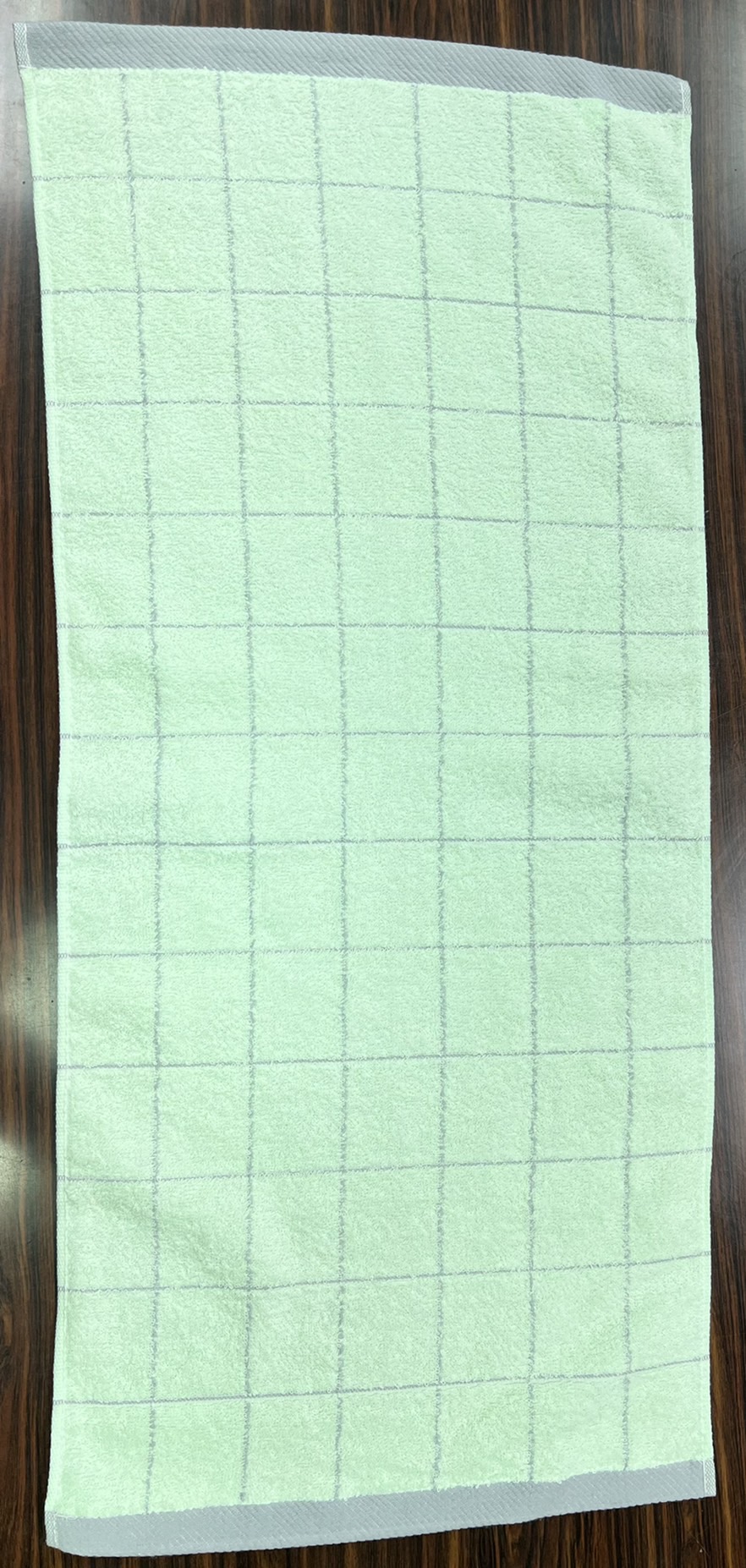 棋盤格子毛巾