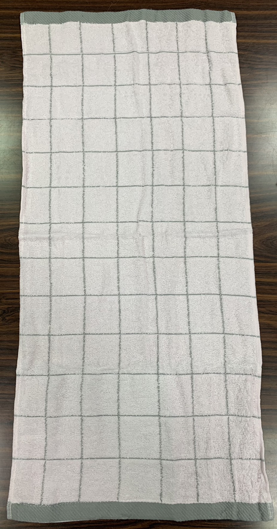 棋盤格子毛巾