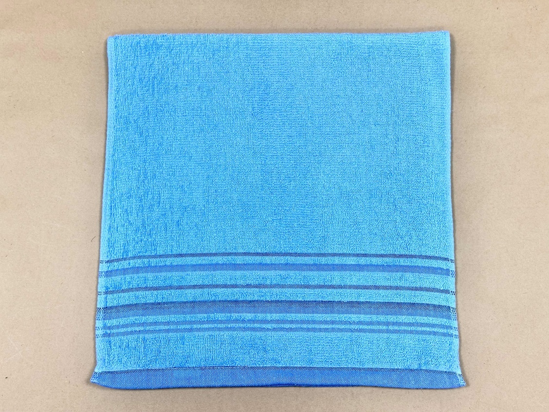 彩條毛巾
