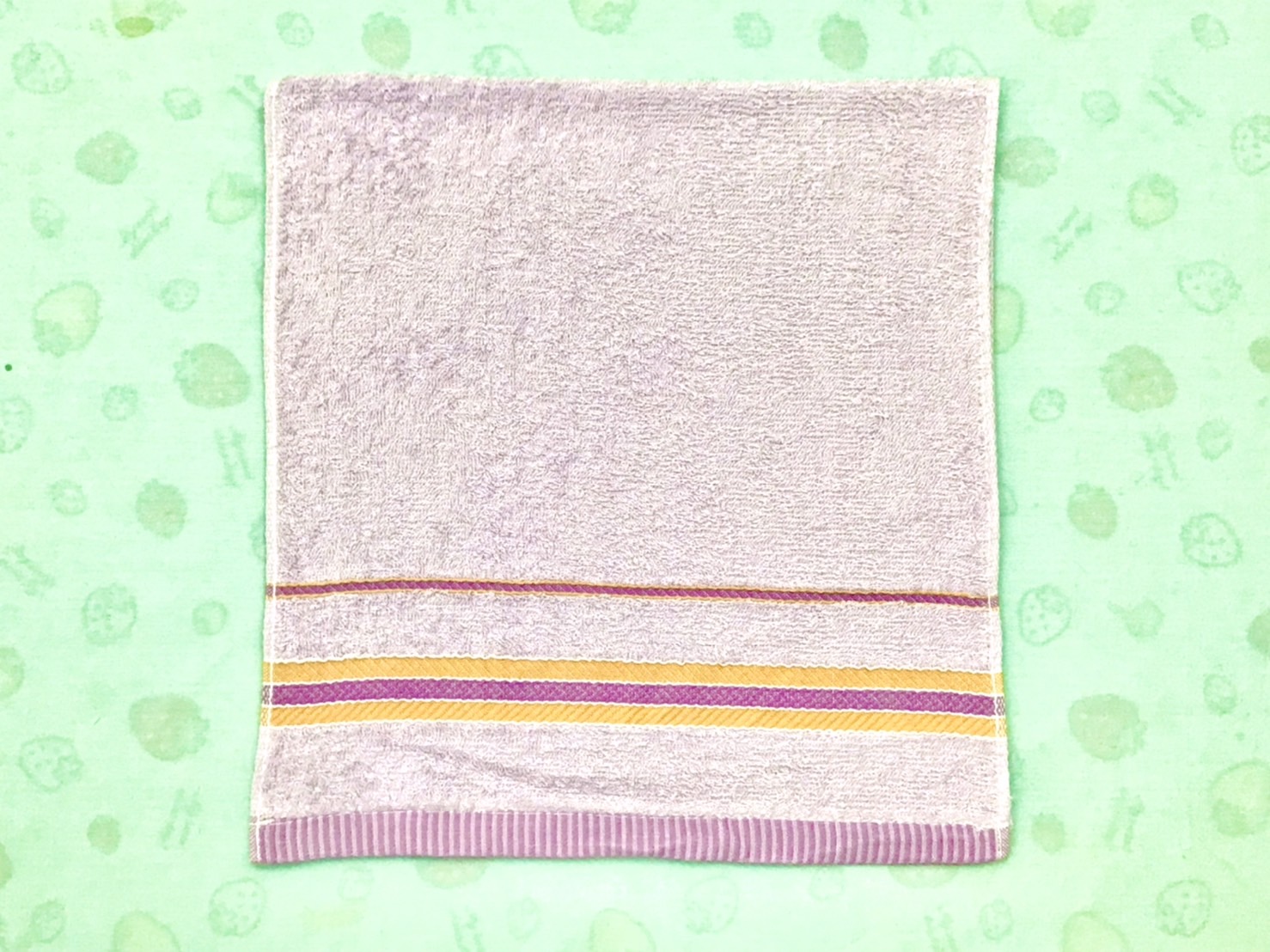 甜美夾心派風格毛巾