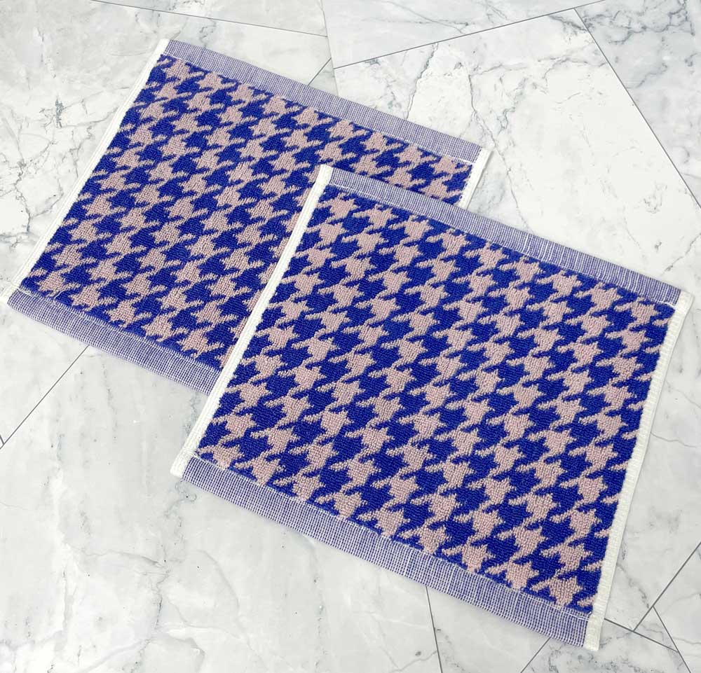 來福千鳥格方巾