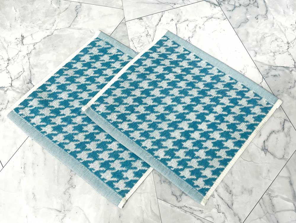 來福千鳥格方巾