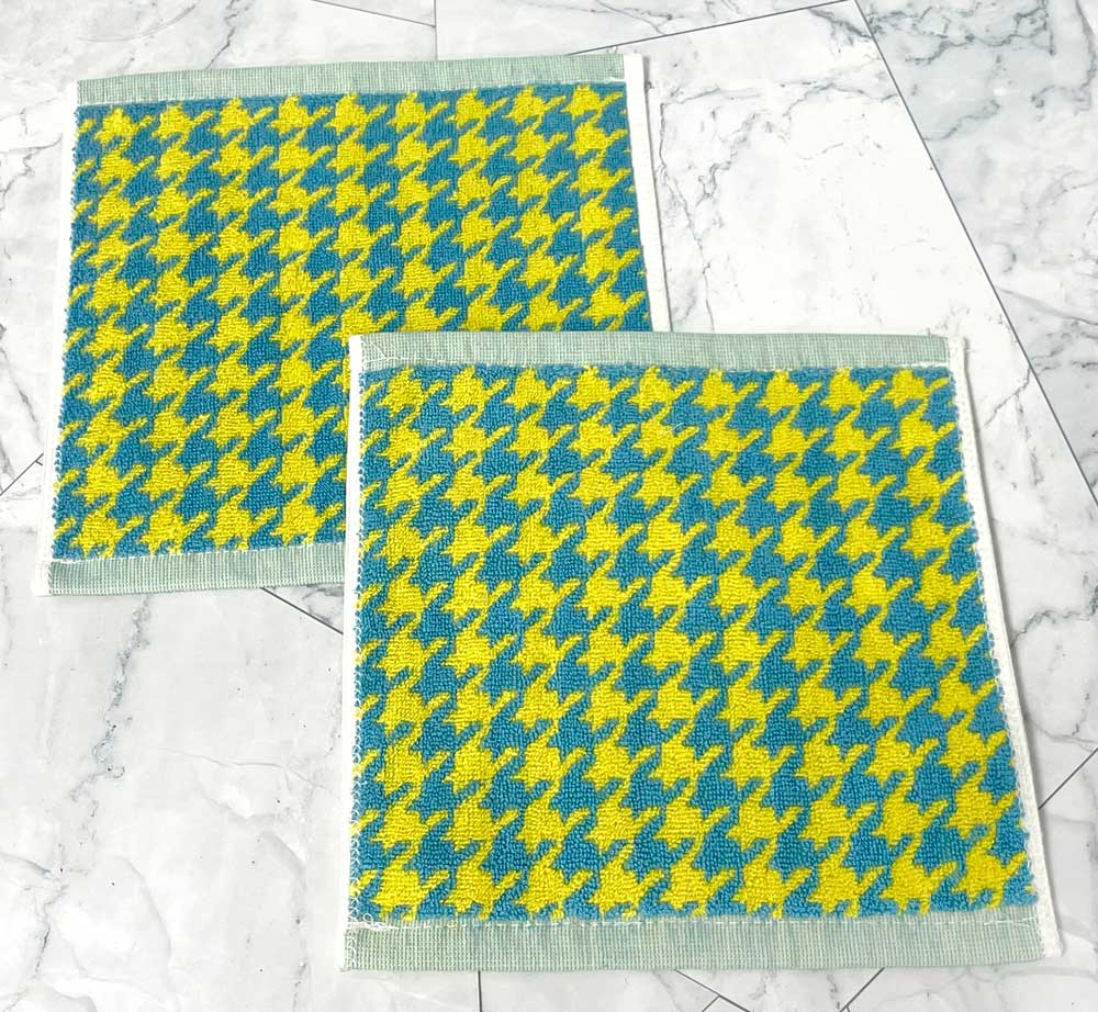 來福千鳥格方巾