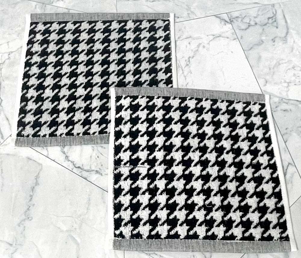 來福千鳥格方巾