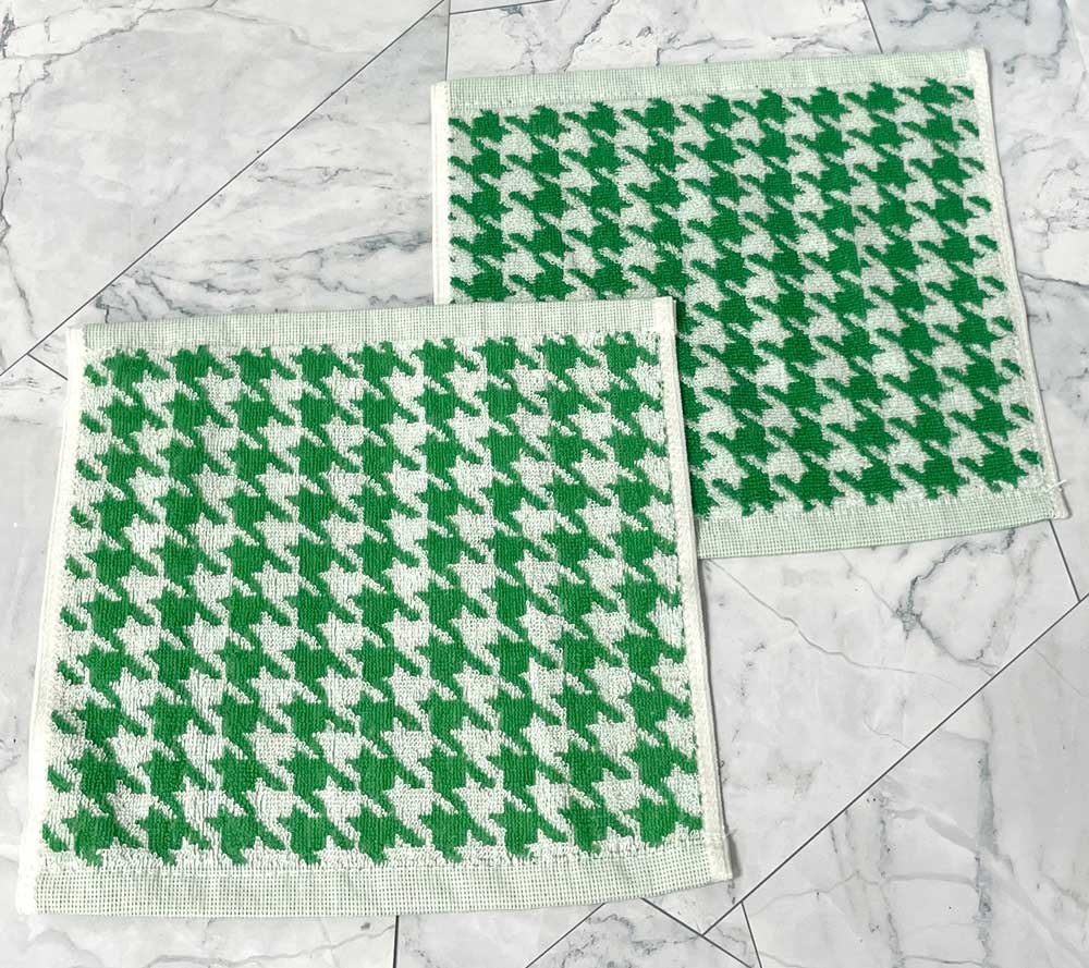 來福千鳥格方巾