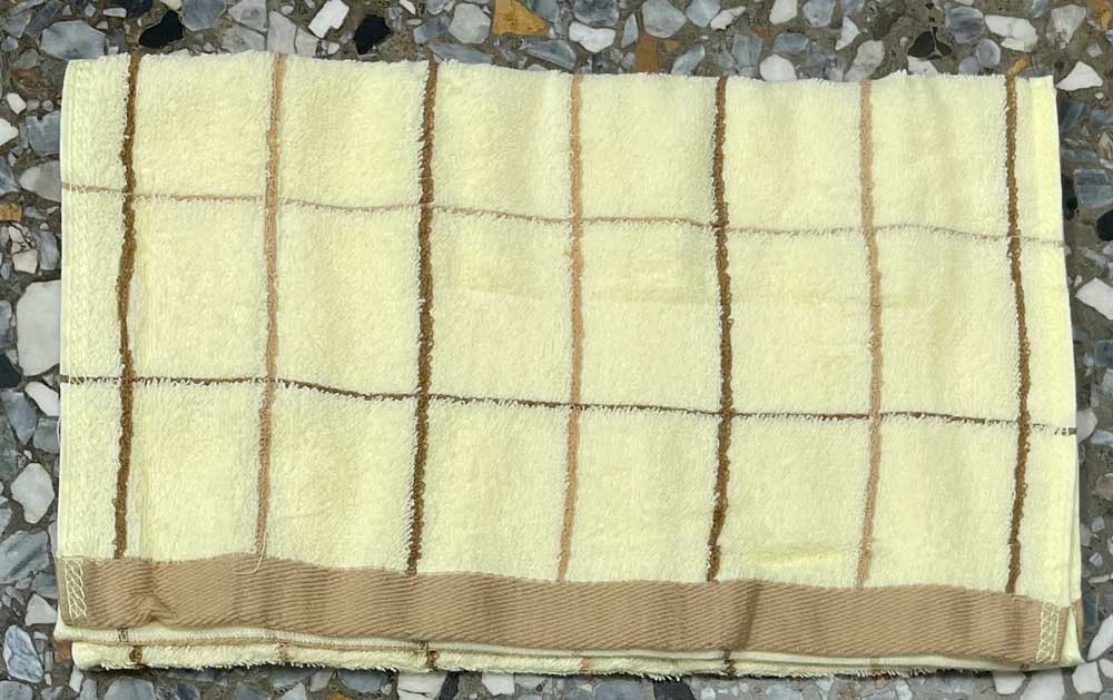 別緻優美素色毛巾