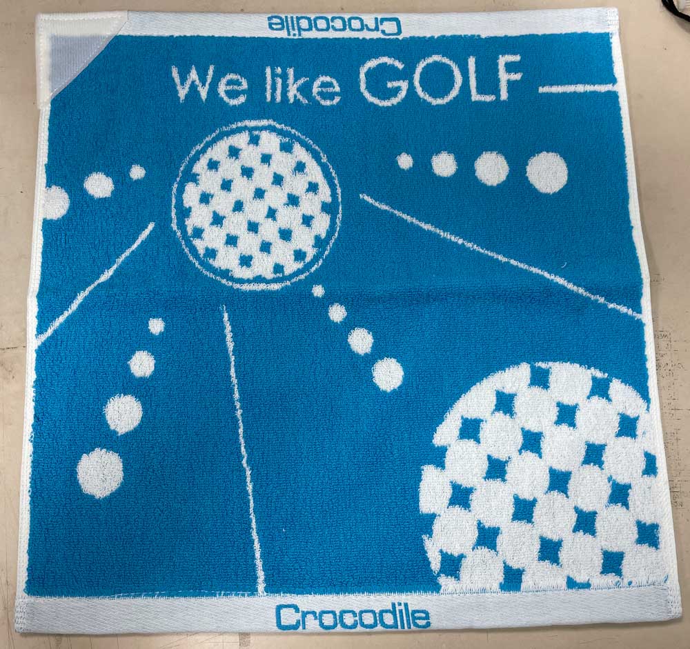 高爾夫球擦球巾