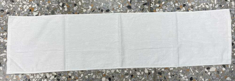 一次剪絨運動巾