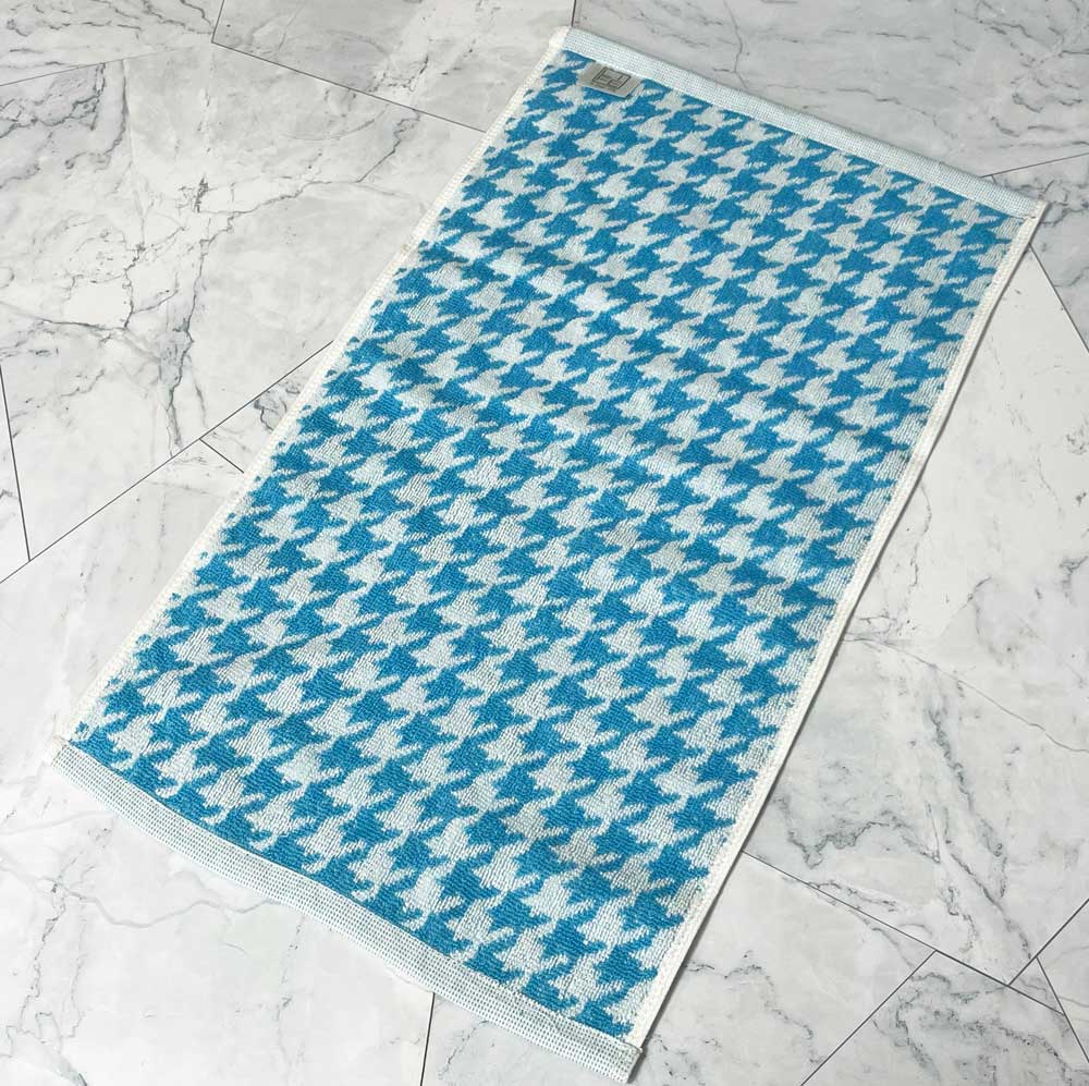 來福千鳥格洗臉巾