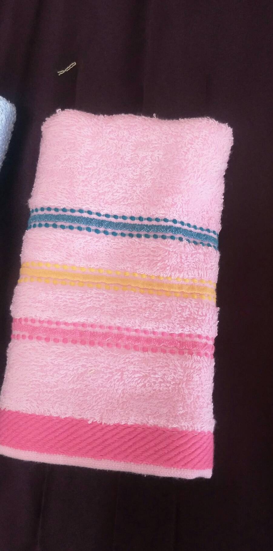 麻織條毛巾