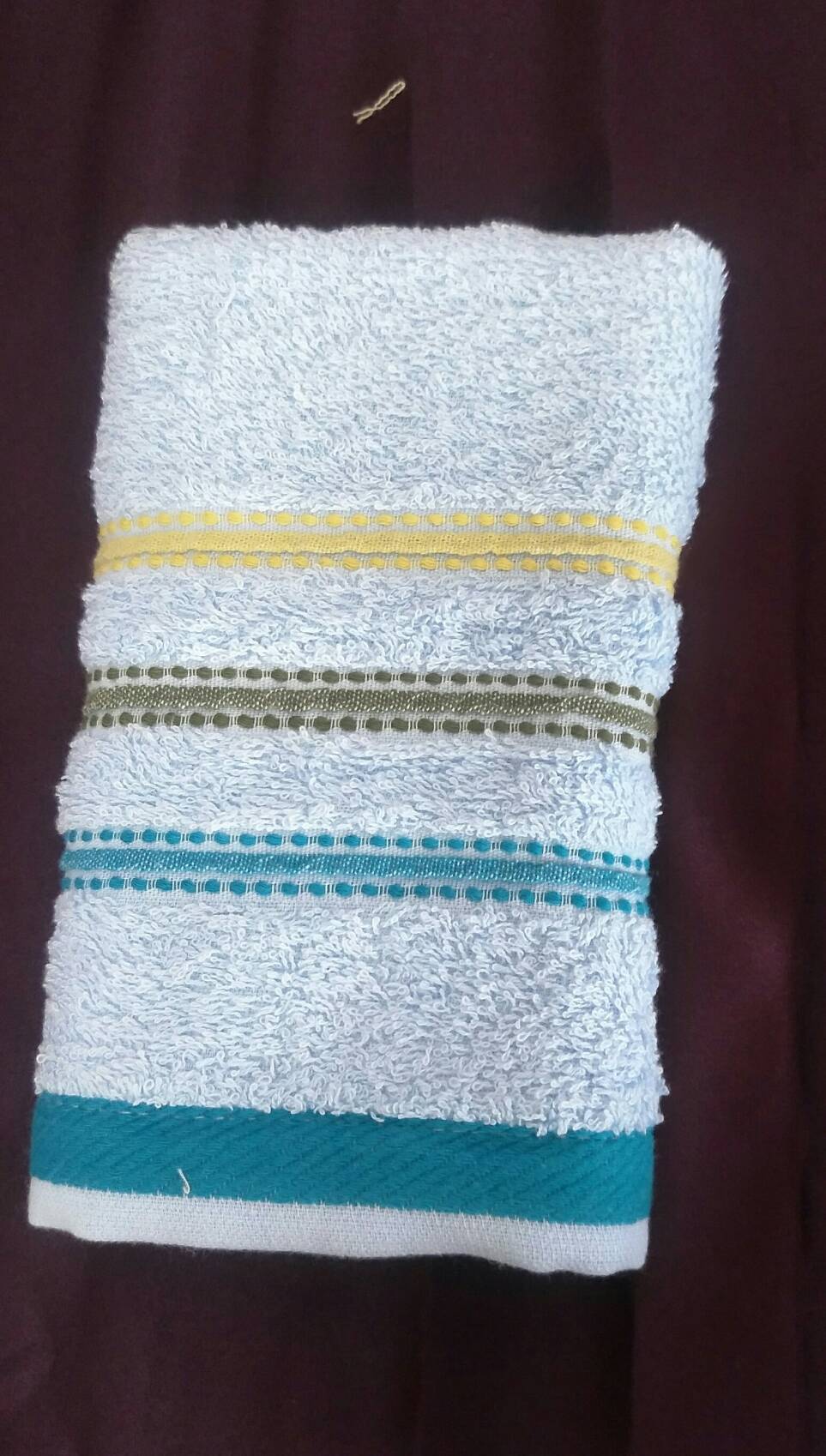 麻織條毛巾
