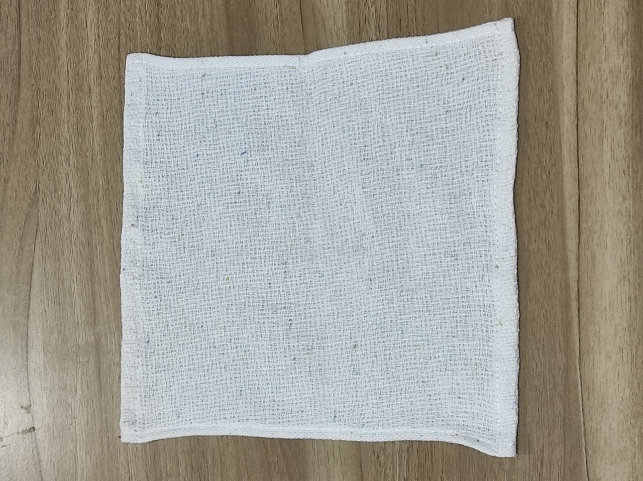 點點紗方巾(白)