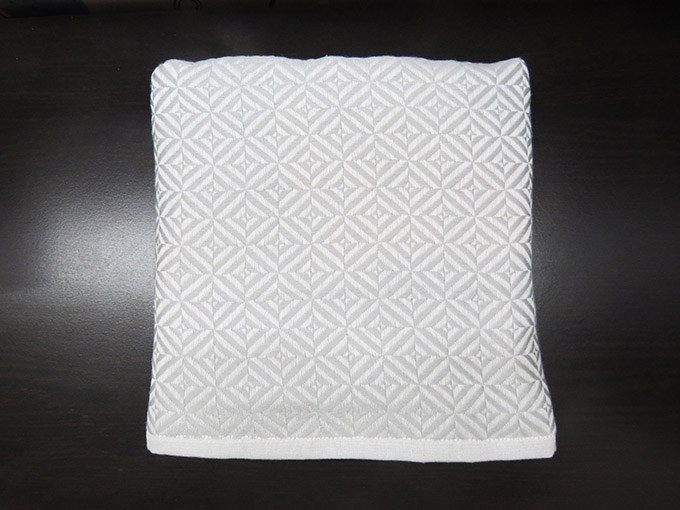 菱紋四層紗布小浴巾