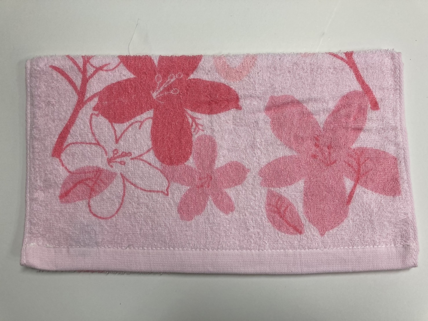 424(油桐花)粉色毛巾