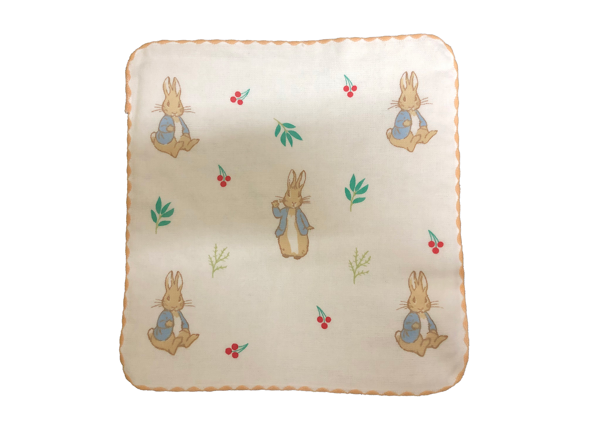 印花紗布方巾 冬日慶典