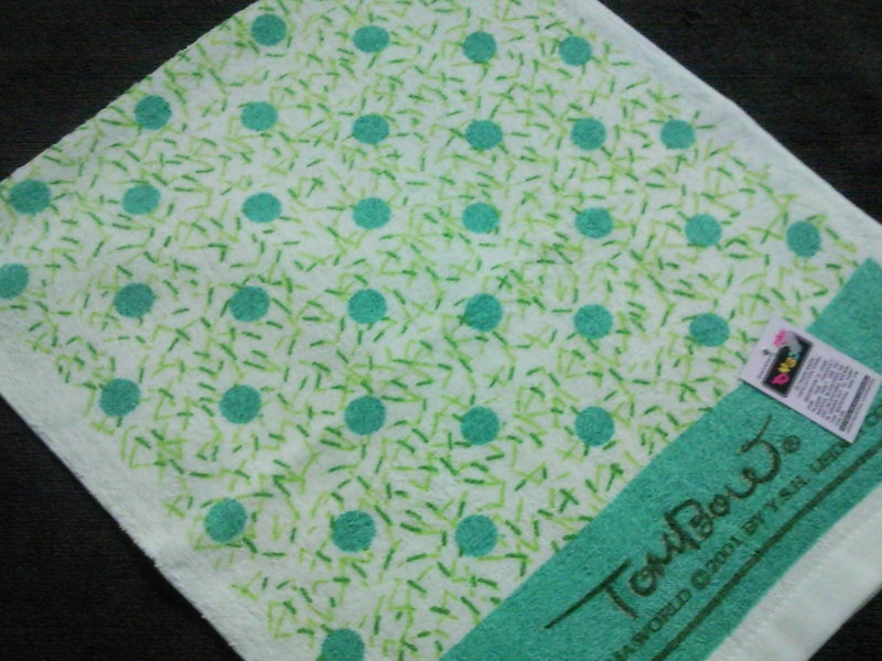 高級電子印花毛巾