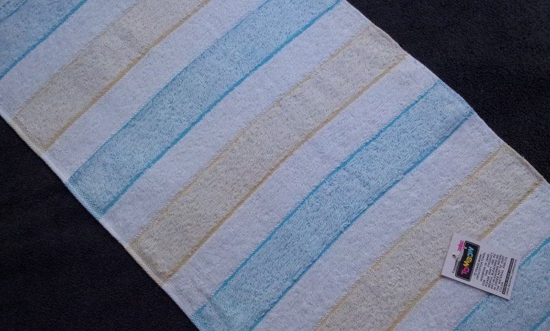高級晶緞彩紋毛巾