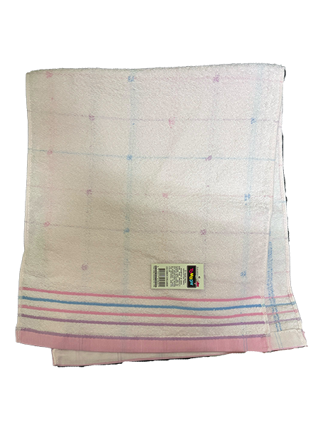 素色小緹花毛巾