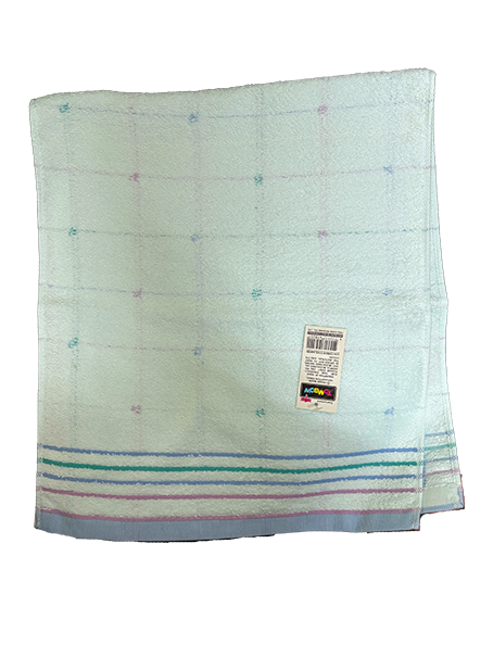 素色小緹花毛巾