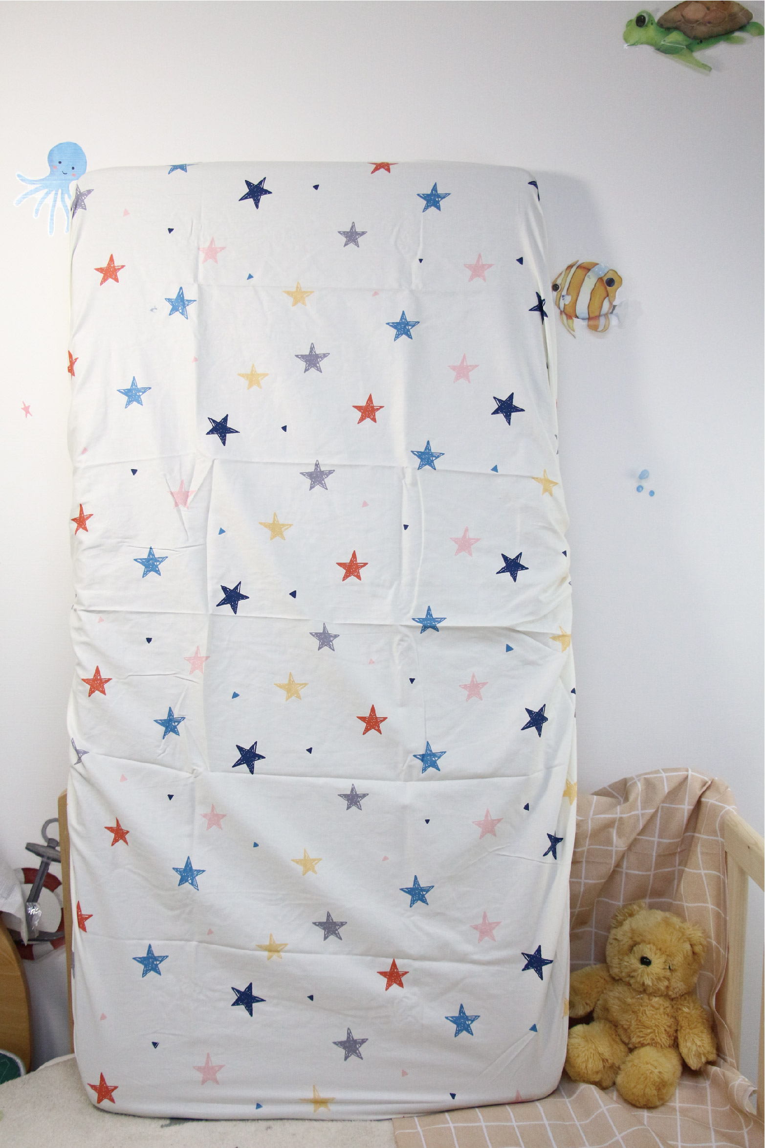 蠟筆小星純棉床包